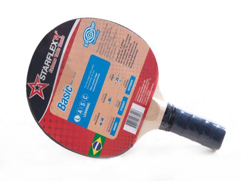 Slum flask hawk Raquete de Tênis de Mesa Starflex Basic - Ping Pong - Raquete de Tênis -  Magazine Luiza