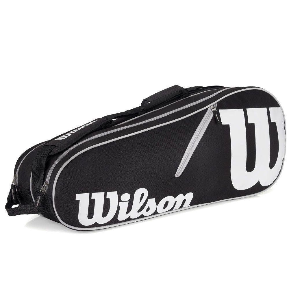 wilson advantage iii six racket bolsa