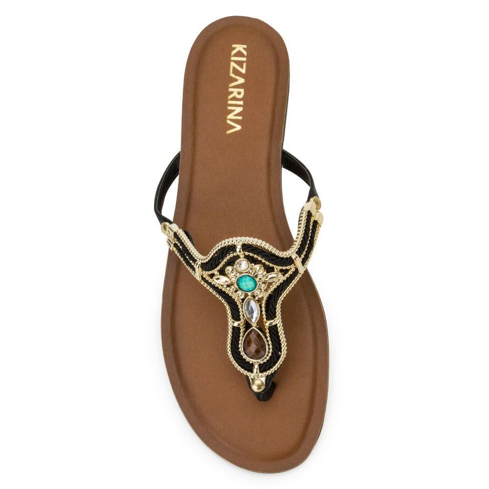 Rasteira Cordão Tassel Kizarina KZ19 - Rasteirinha Feminina - Magazine Luiza