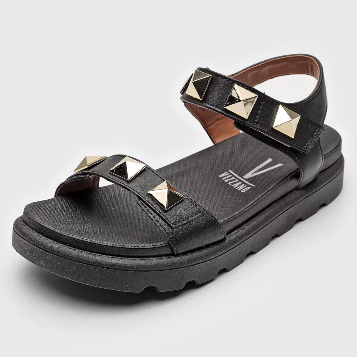 Sandália Rasteira Vizzano Rasteirinha Flat Rasteirinha Vizzano