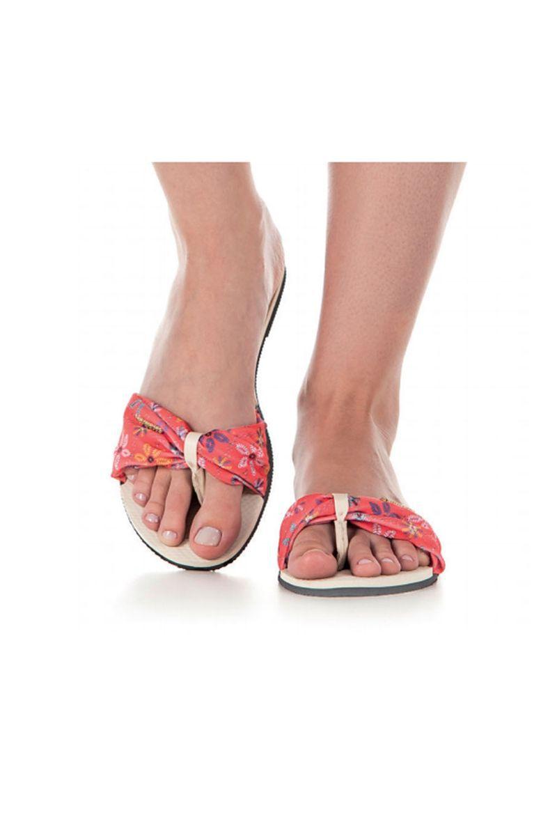 rasteirinha havaianas tecido