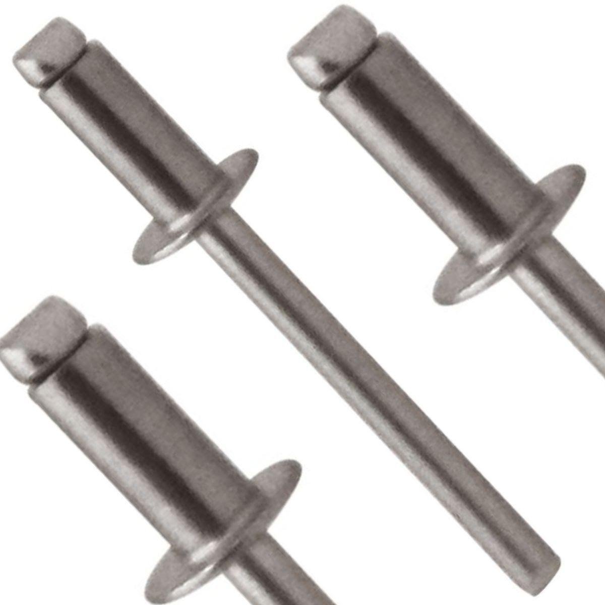 Imagem de Rebite de Repuxo Aço Aço 310 Arrebite Tipo Pop 3,2x10 150pça