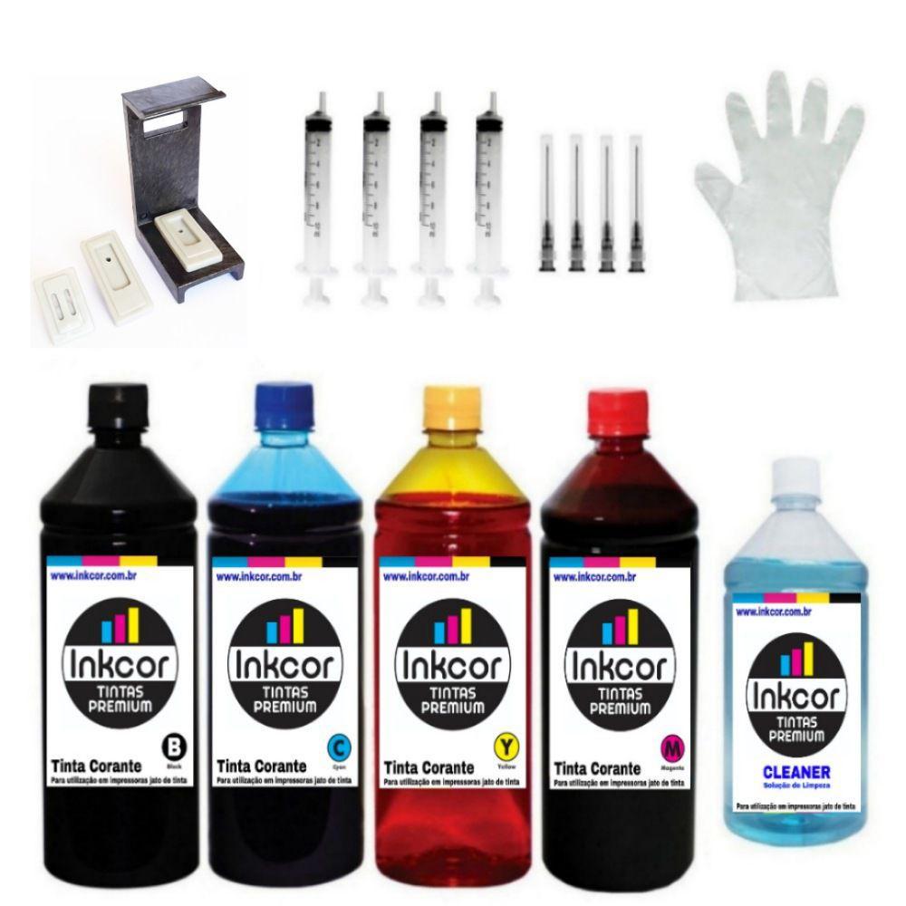 Recarga de Cartuchos Kit Inkcor Compatível com HP Deskjet Advantage 2675  2676 - Formulabs - Cartucho de Tinta - Magazine Luiza
