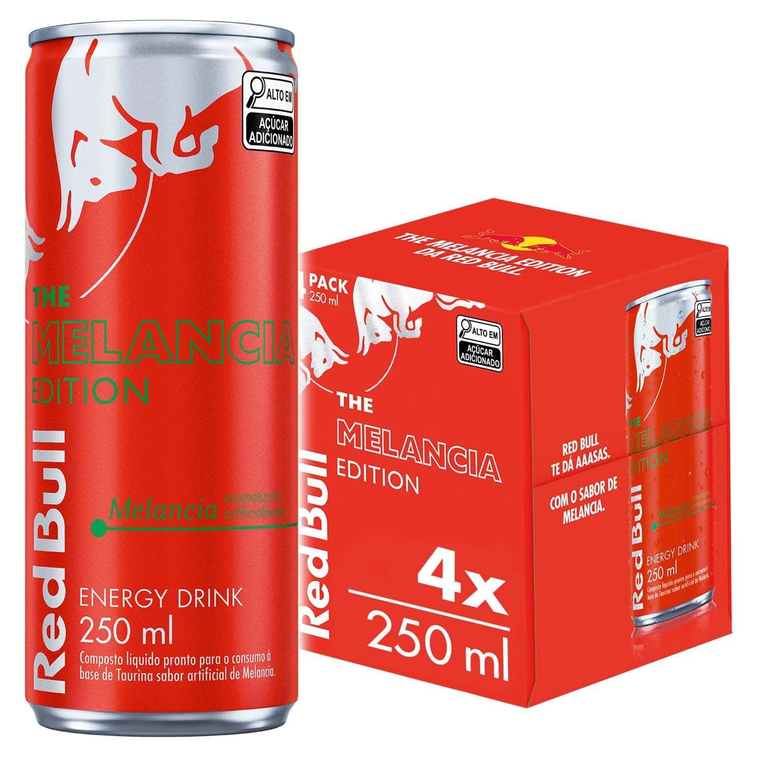 Red Bull Energético Energy Drink 250ml 4 latas