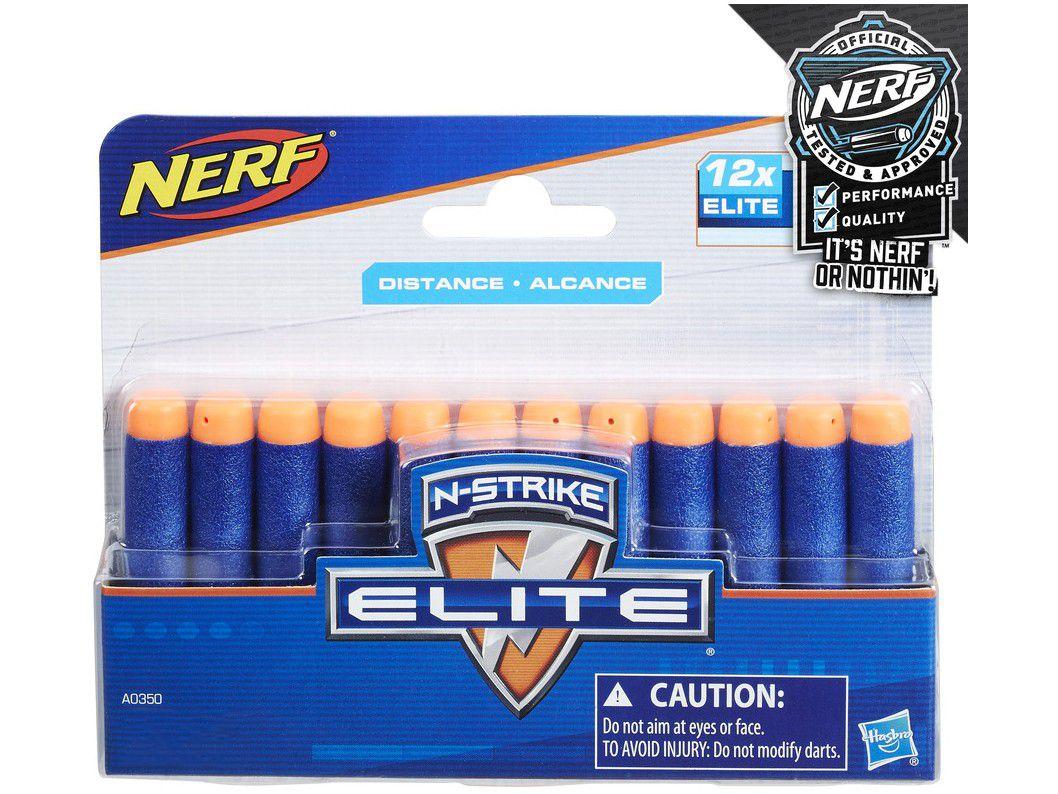 Lançador Nerf N-Strike Elite com pacote de dardos compatíveis