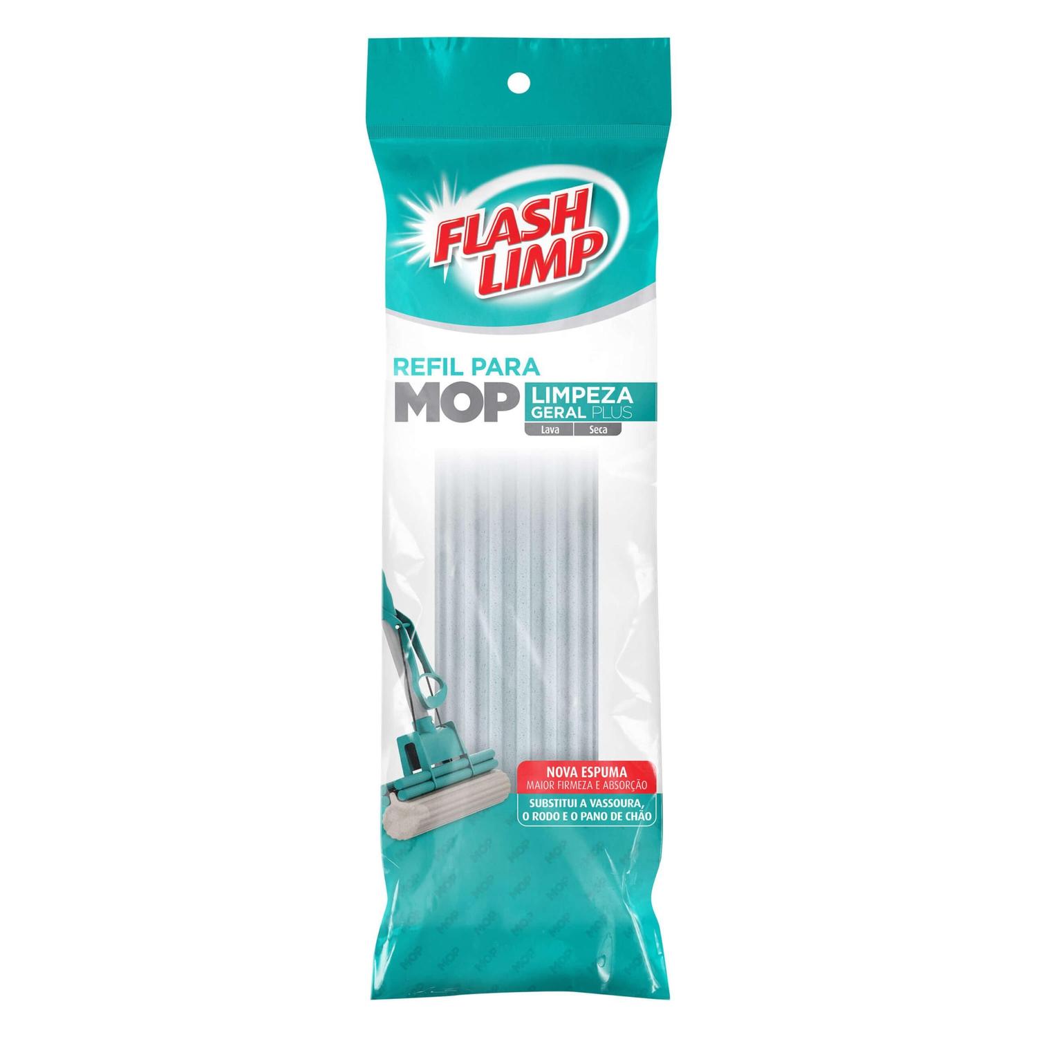 Imagem de Refil Mop Rodo Magico Limpeza Geral Flash Limp