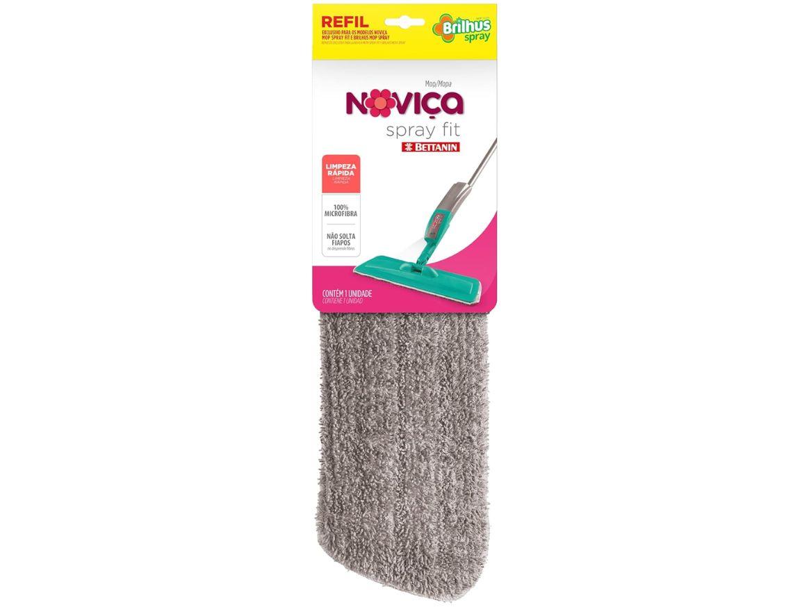 Refil Mop Spray de Microfibra Original Bettanin Noviça Spray Fit