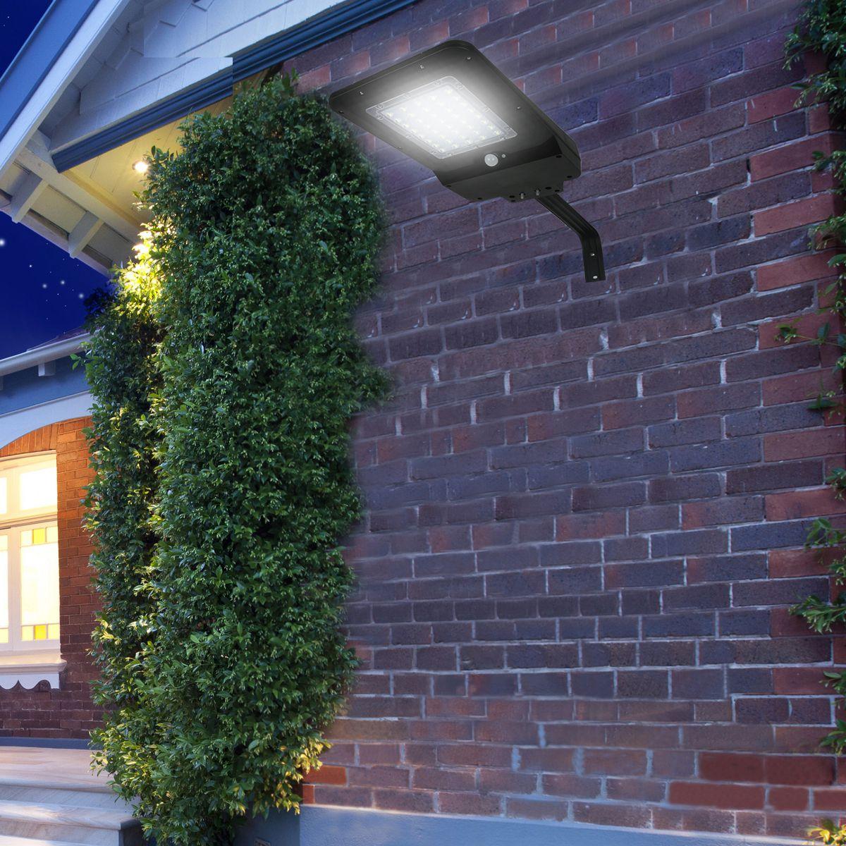 Refletor Luminária Solar Integrada Pública LED 400 Lúmens Placa