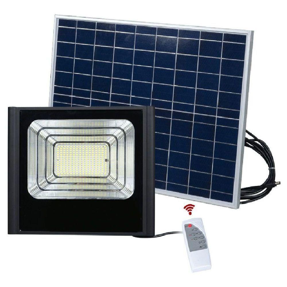 Refletor Solar 400w Holofote Placa Energia luminaria ultra