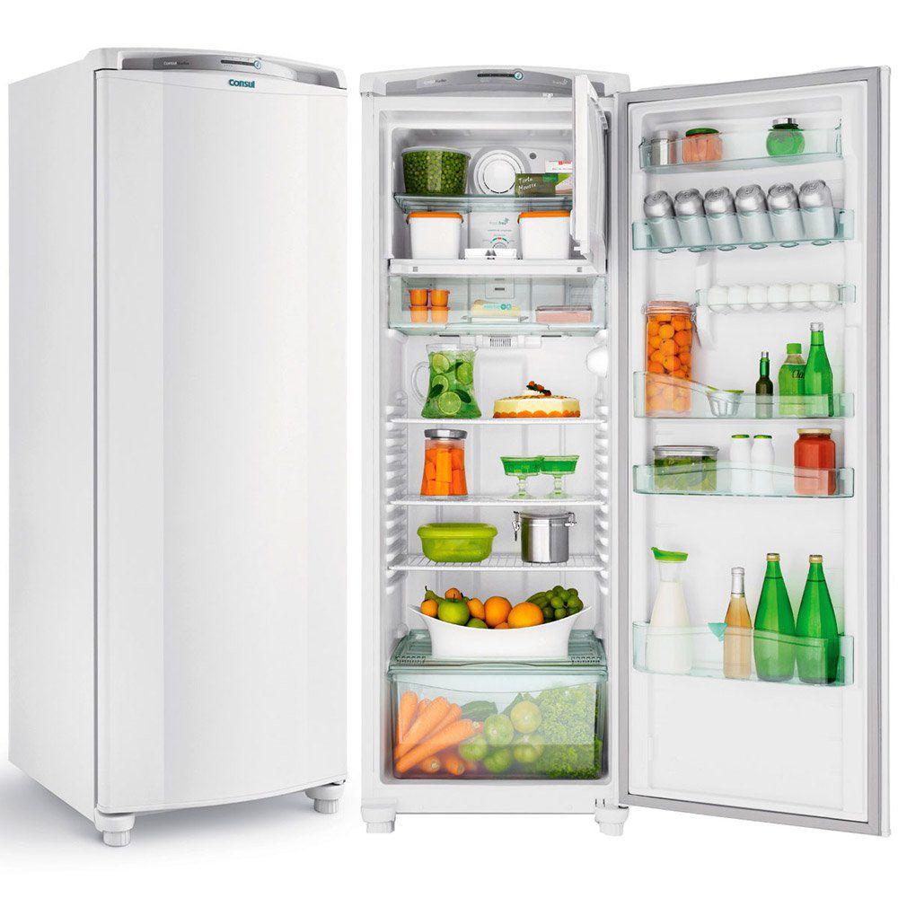 Refrigerador Consul Frost Free 342 Litros com Controle de Temperatura ...