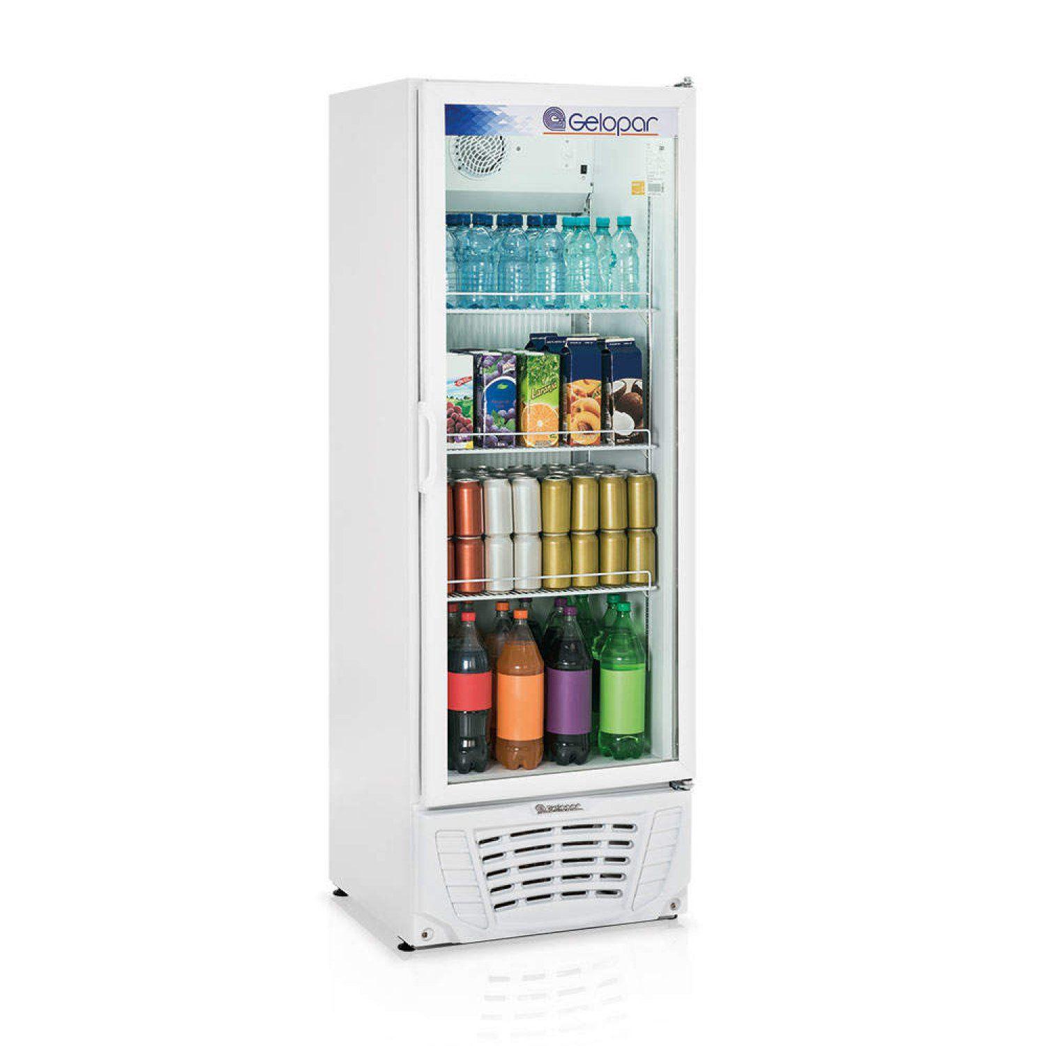 Refrigerador Expositor Vertical Frost Free 414L Profissional Gelopar