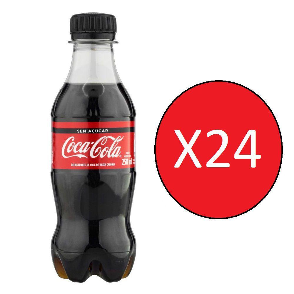 Refrigerante Coca Cola açúcar 250ml pet 24 unidades - Refrigerante - Magazine Luiza
