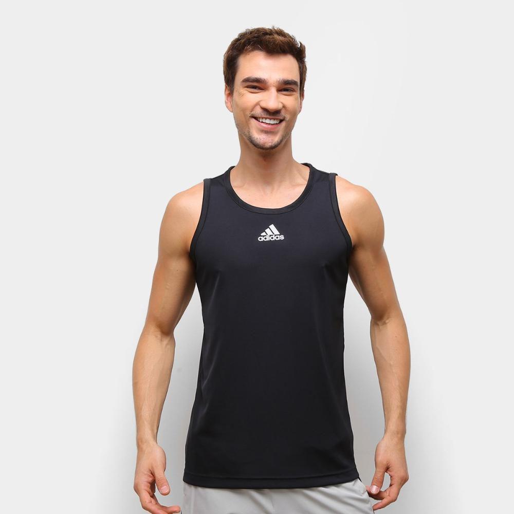 camiseta adidas masculina regata
