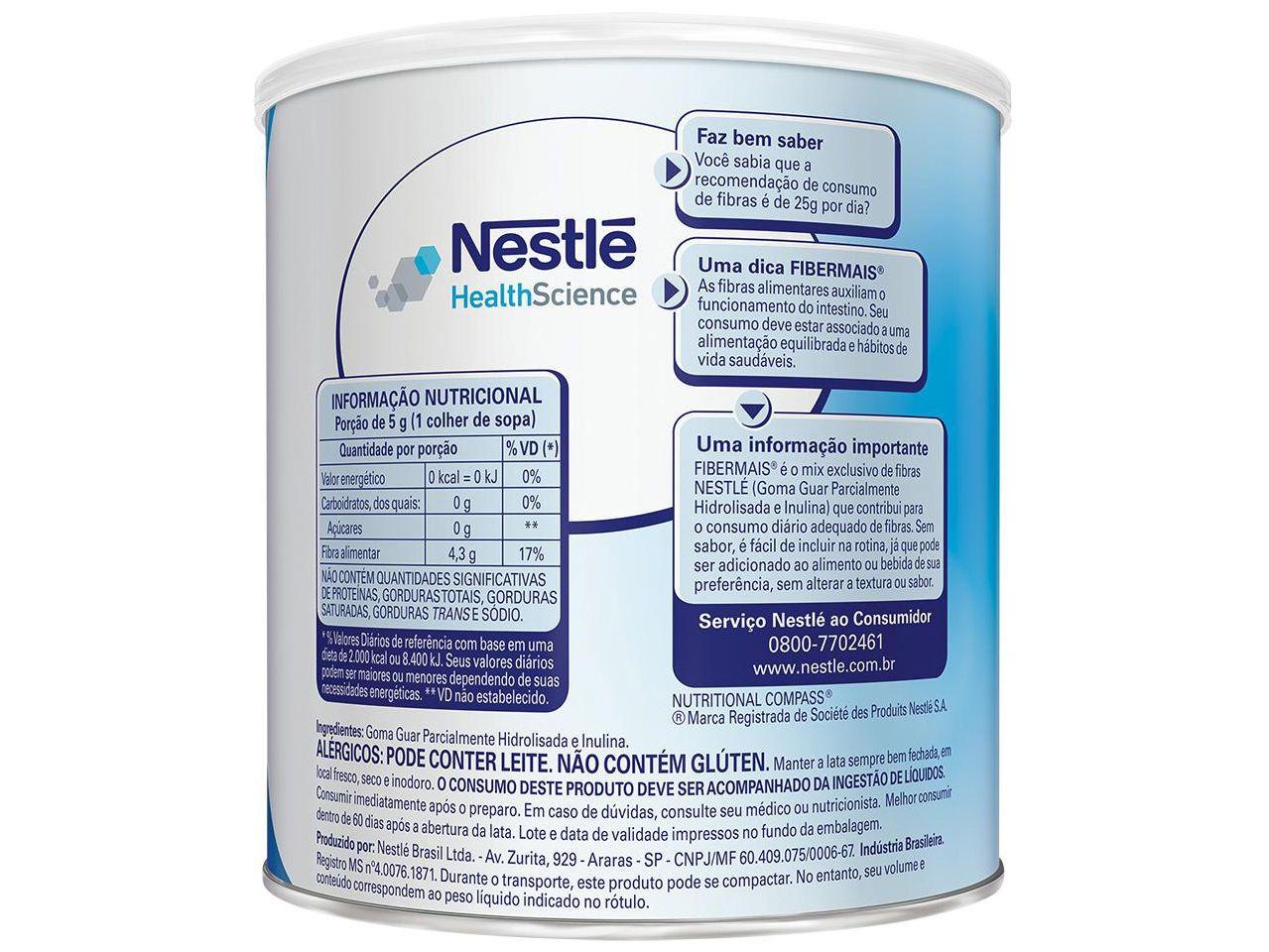 Regulador Intestinal Fiber Mais Sem Sabor