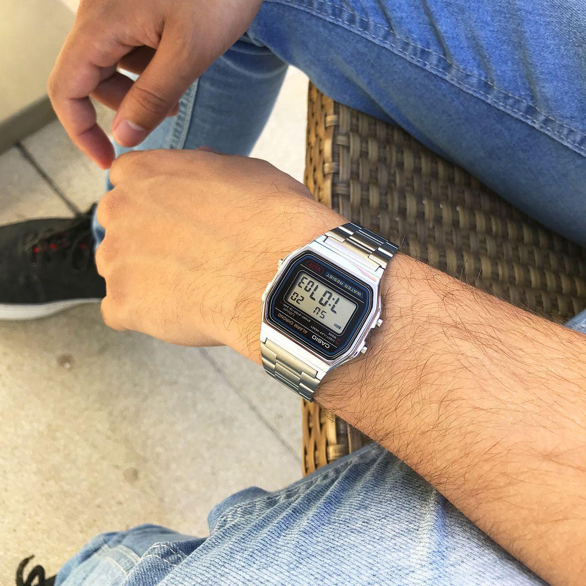 casio wr prata