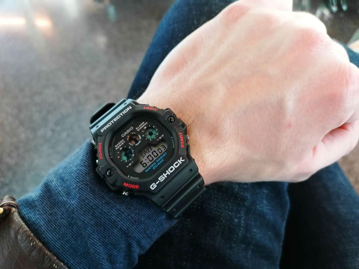 g shock digital preto