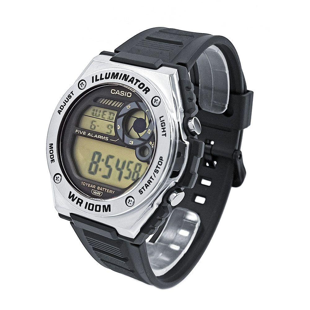 casio illuminator preto