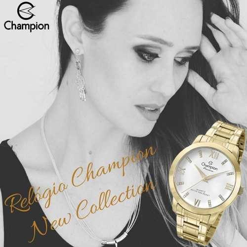Relógio Champion Dourado Feminino Passion Cn29169h em Promoção | Ofertas na  Americanas