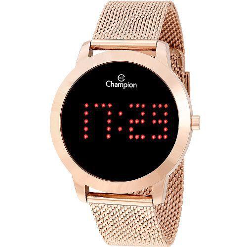 relógio champion feminino rose smartwatch