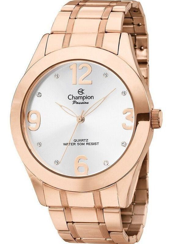 Relogio champion feminino rose passion Clearance