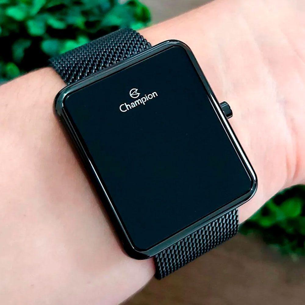 Relógio Champion Preto Digital LED com Fundo Preto - Relógio Feminino -  Magazine Luiza