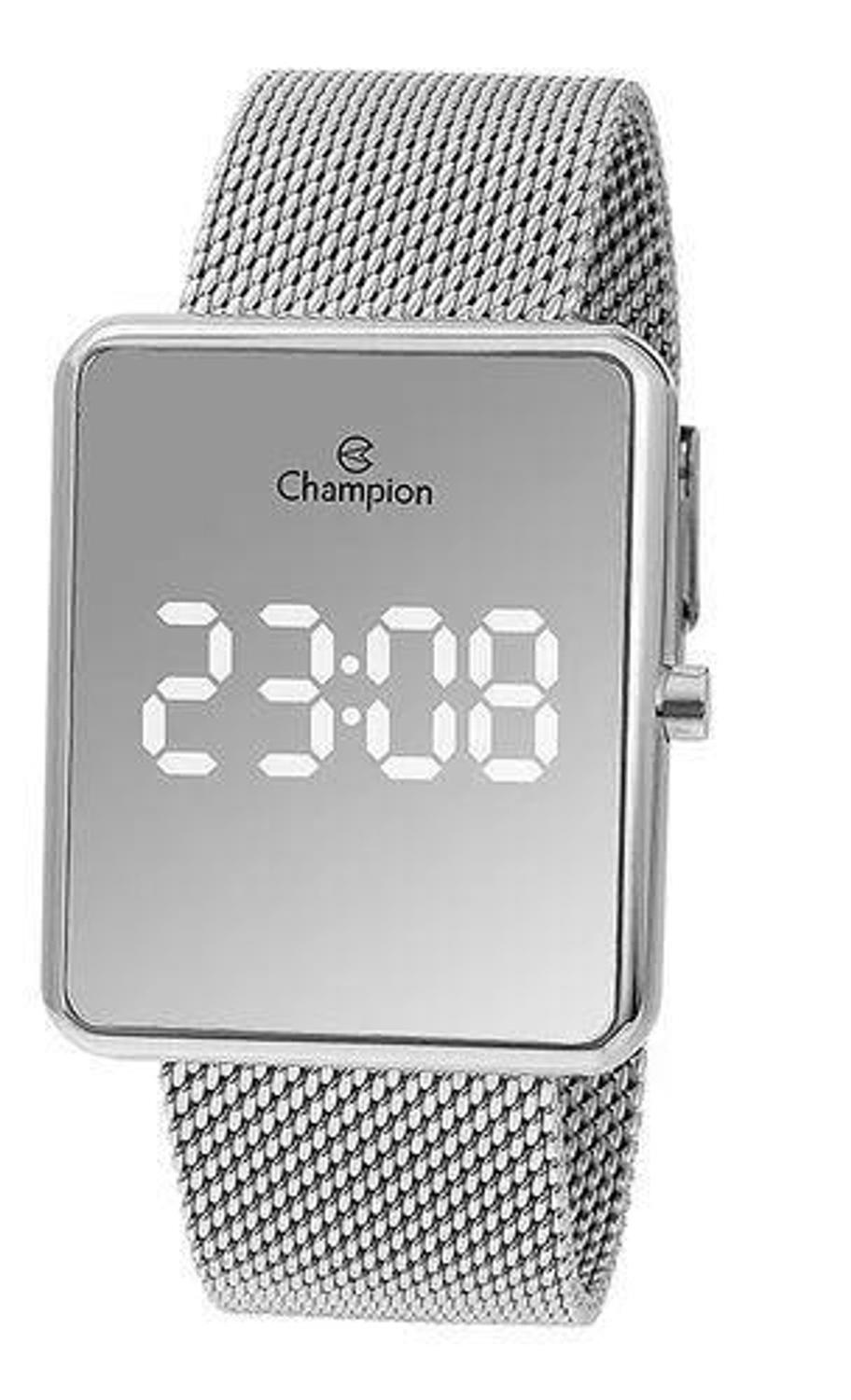 Relógio Champion digital quadrado fem CH400080V