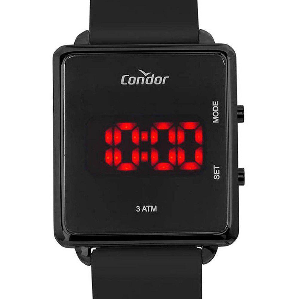 Relógio Condor Feminino Digital Preto Pulseira Silicone COJHS31BAE/2P -  Relógio Feminino - Magazine Luiza