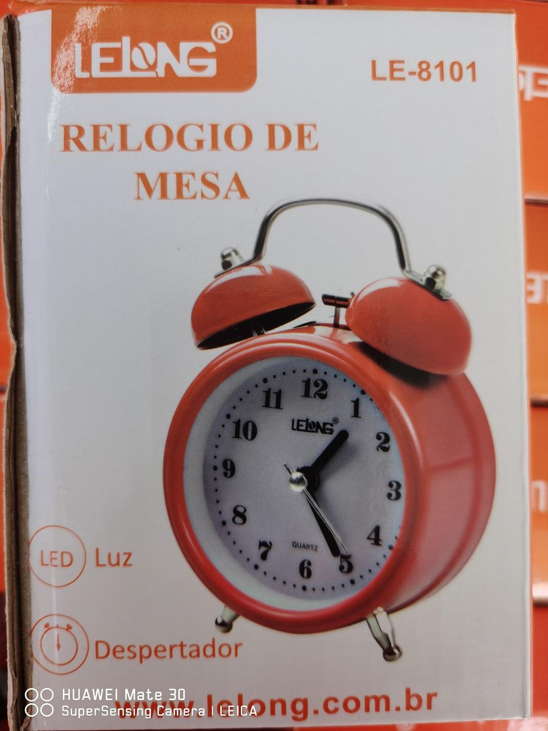 relogio de mesa lelong