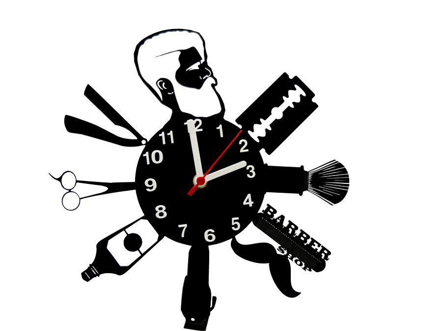 Relógio de parede para barbearia Clearance