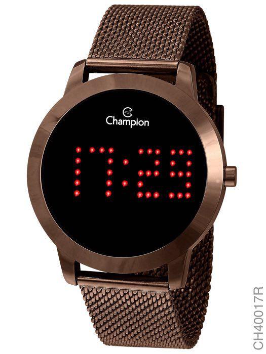 RELÓGIO CHAMPION FEMININO DIGITAL DOURADO CH48000V - COD 30028624 - Lojas  Tesouro
