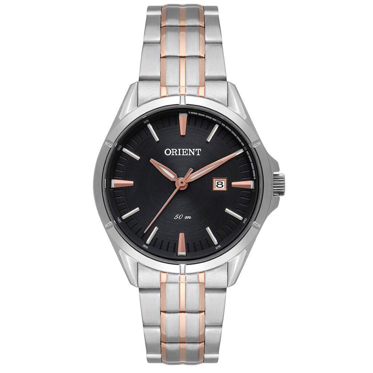 Relógio feminino orient prata e rose original 50m luxo - Relógio Feminino -  Magazine Luiza