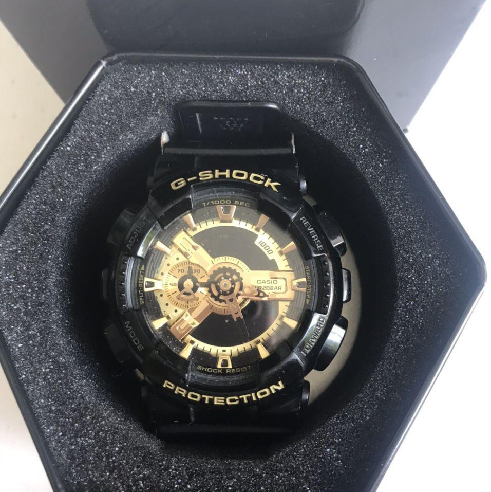 g shock ga 110 dourado