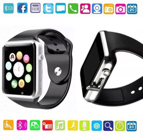 smartwatch com chip e cartão de memória