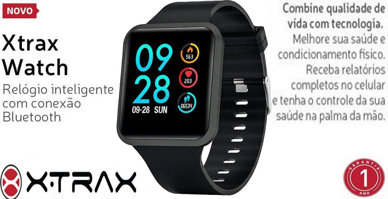 Relógio Inteligente Smartwatch Bluetooth Fitness Celular Android IOS