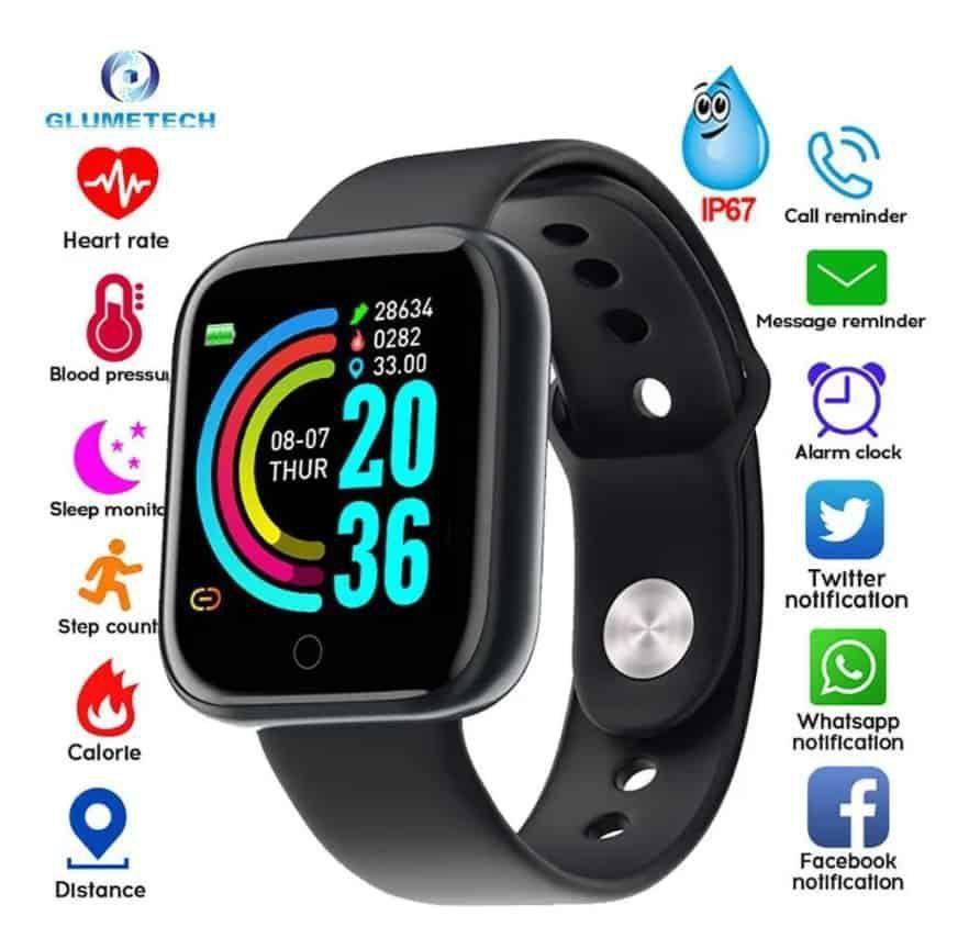 Relógio inteligente smartwatch com bluetooth Outlet