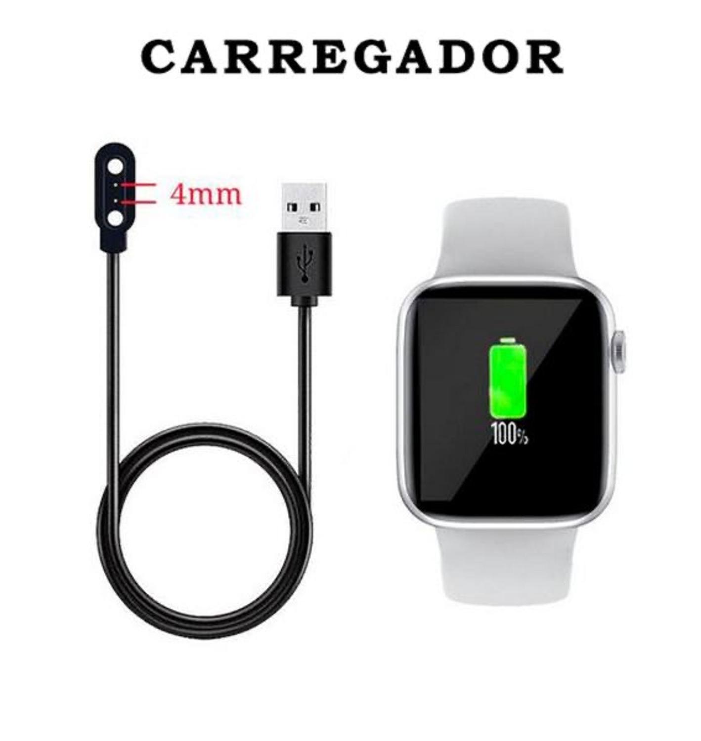 smartwatch hw16 prata