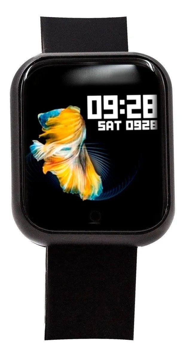 smartwatch t80 preto