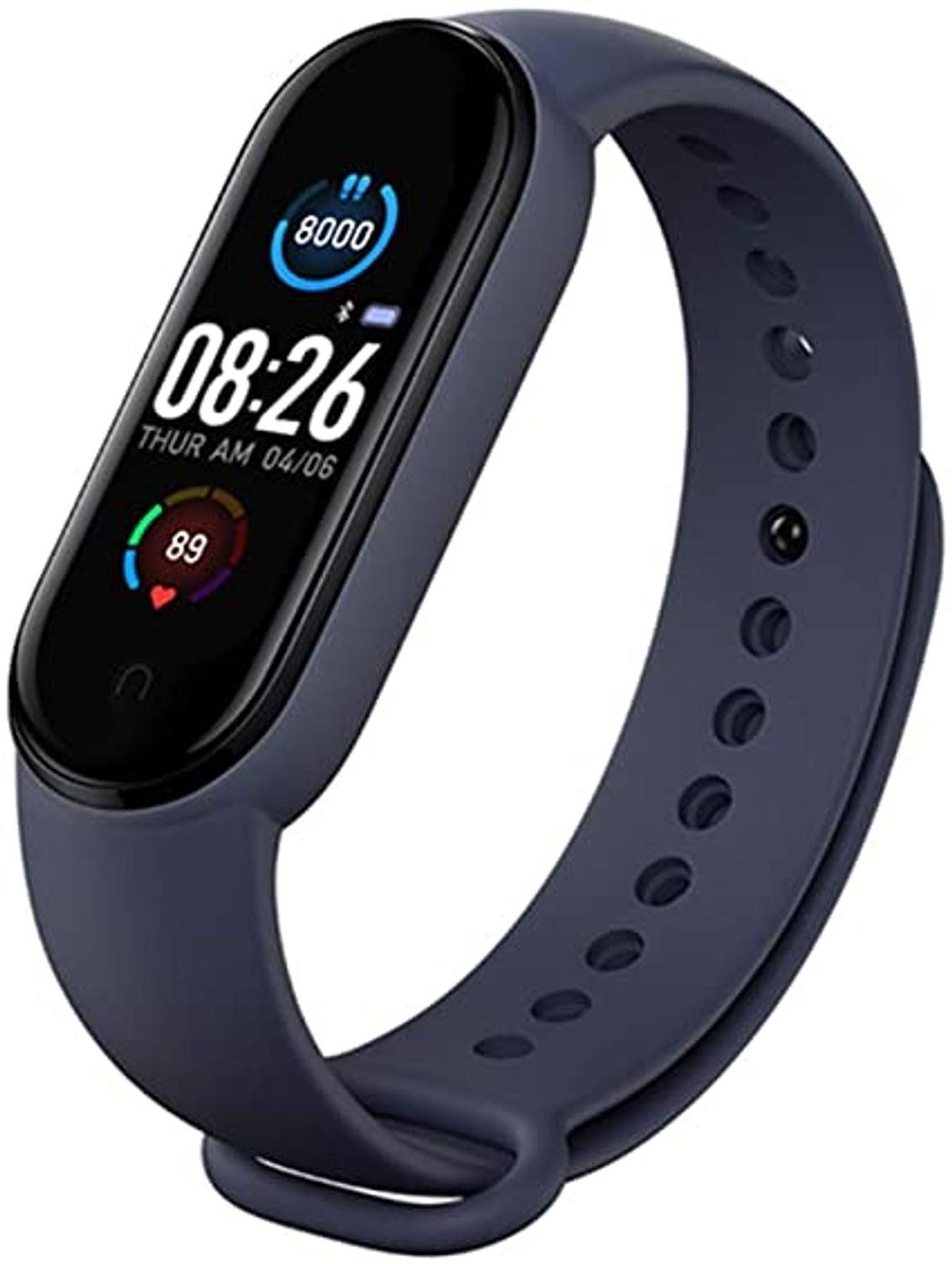 relógio m5 fit lançamento smartwatch de freqüência cardíaca