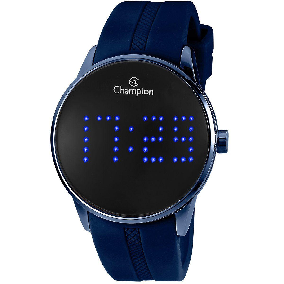 Relógio Masculino Champion Esportivo Digital Azul CH40277A Garantia de 1  ano - Relógio Masculino - Magazine Luiza