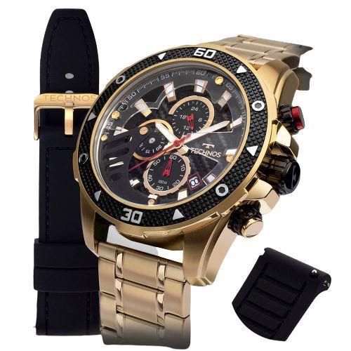 Relogio masculino dourado troca pulseira technos js15ft/1p - Smartwatch e  Acessórios - Magazine Luiza