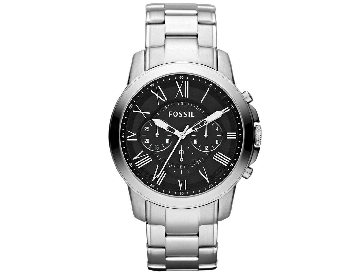 Relógio Masculino Fossil Analógico - Resistente à Água FS4736/1PN - Relógio  Masculino - Magazine Luiza