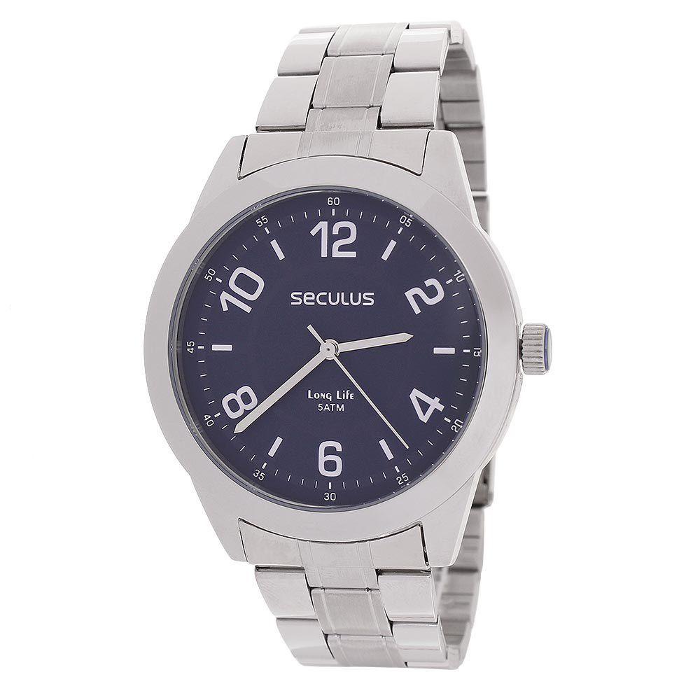 Relogio seculus feminino long life 5atm Clearance