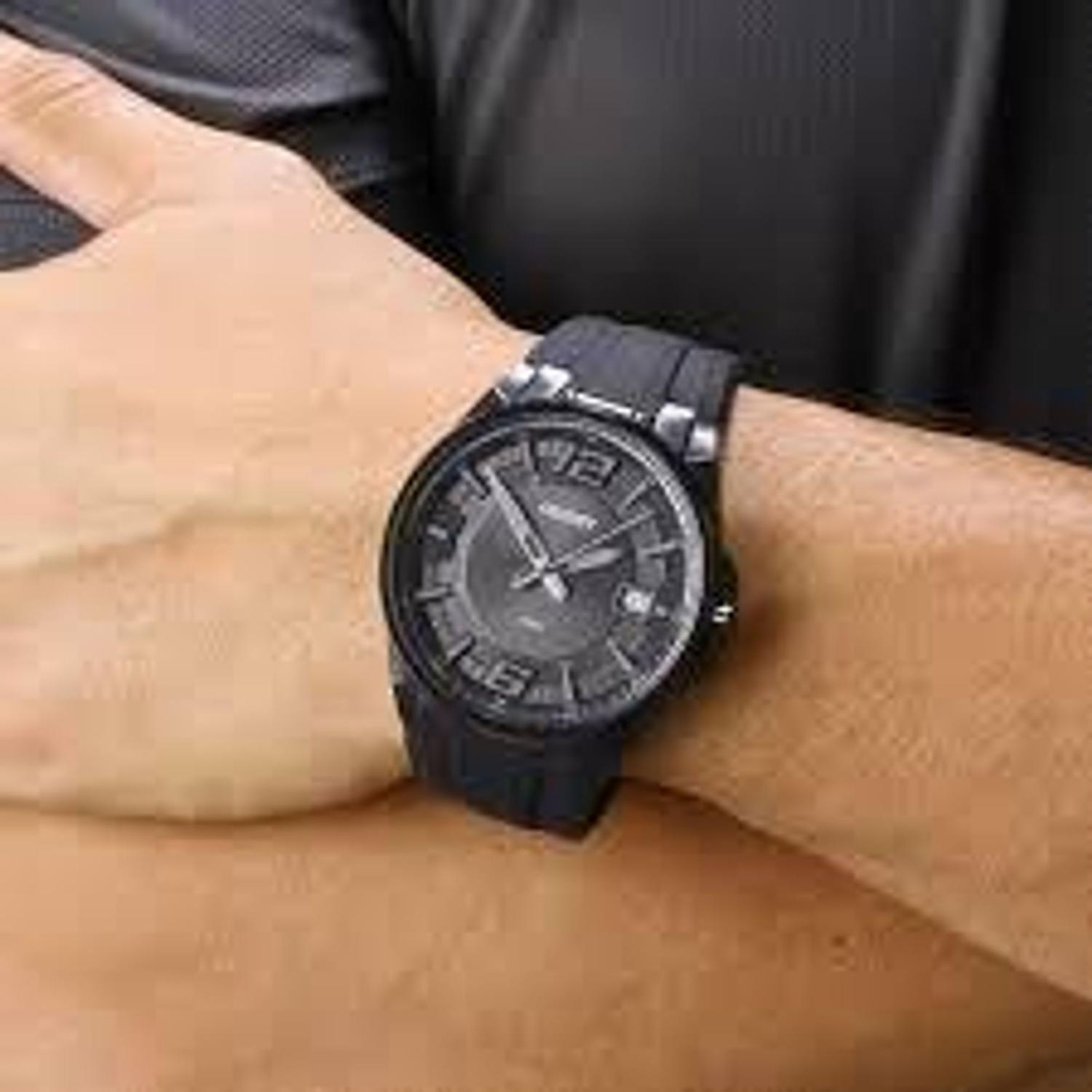 Relógio Masculino Pulseira Silicone Todo Preto Orient MPSP1012 - Relógio  Masculino - Magazine Luiza