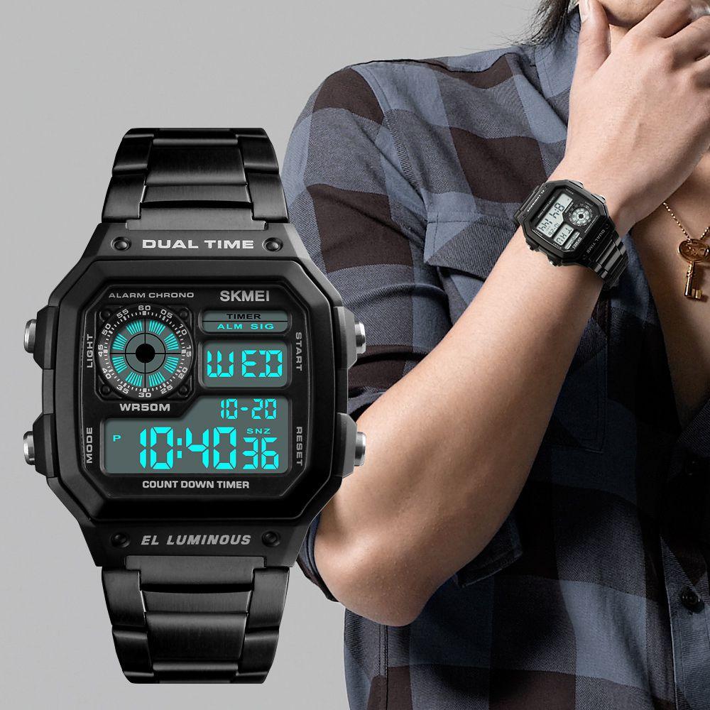 Skmei 1335 preto Outlet