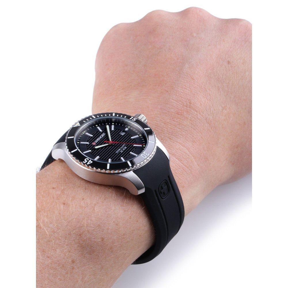 Relógio Masculino Suíço Wenger linha Seaforce preto 01.0641.117 - Relógio  Masculino - Magazine Luiza