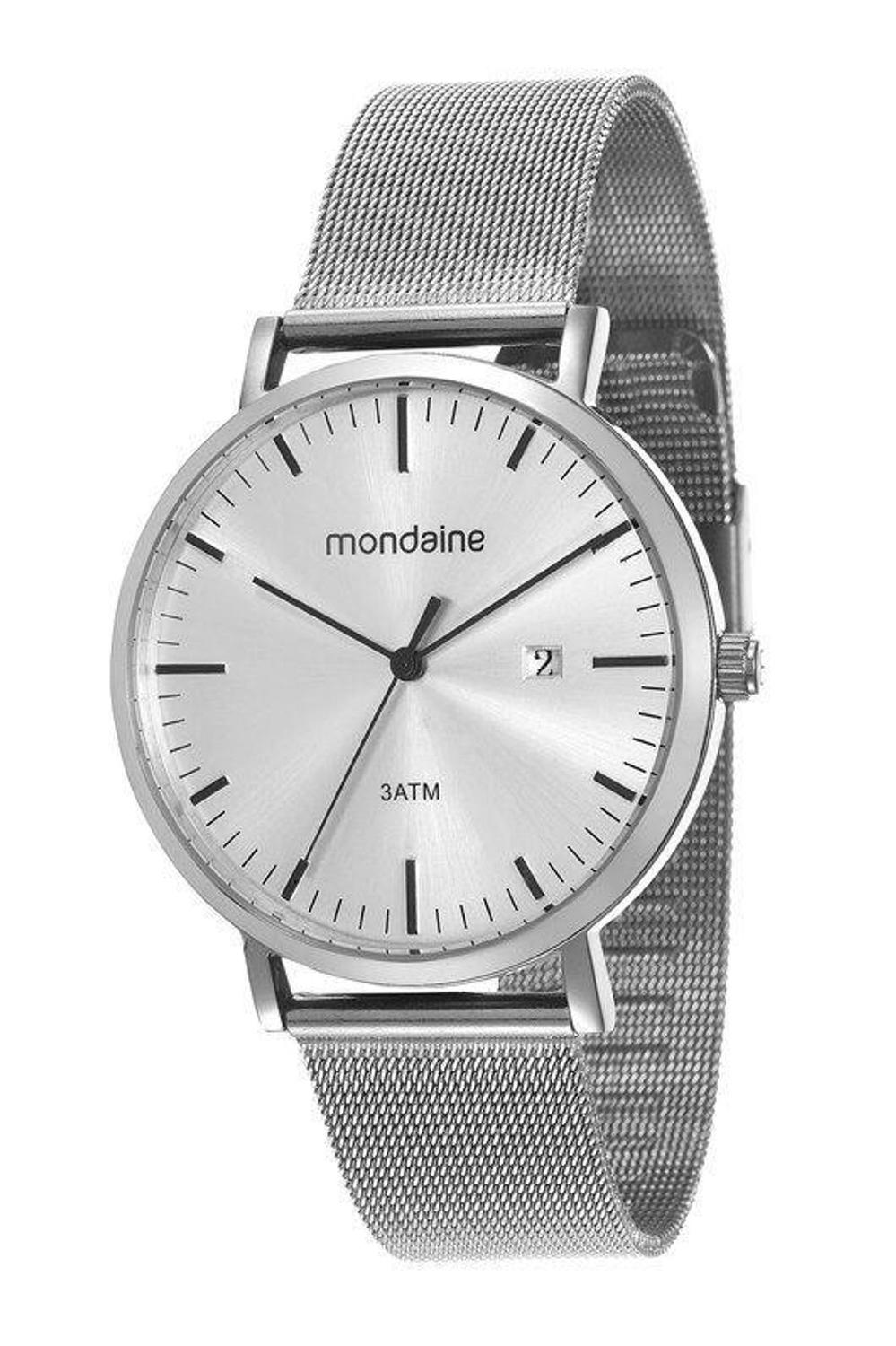 mondaine 3atm prata