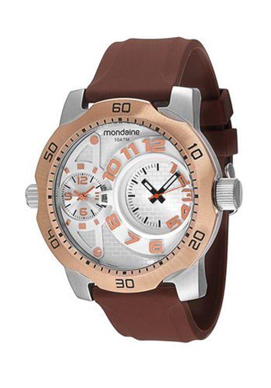 relogio mondaine bronze