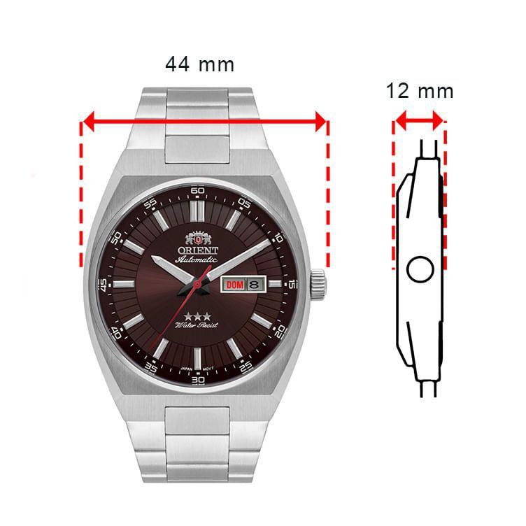 Relógio ORIENT Automático masculino marrom 469SS087 N1SX - Relógio  Masculino - Magazine Luiza