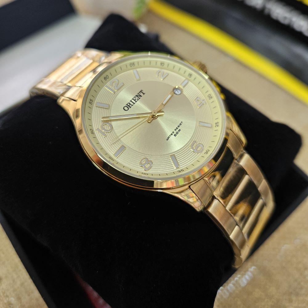 Relógio Orient Feminino Analógico Dourado FGSS1168 C2KX