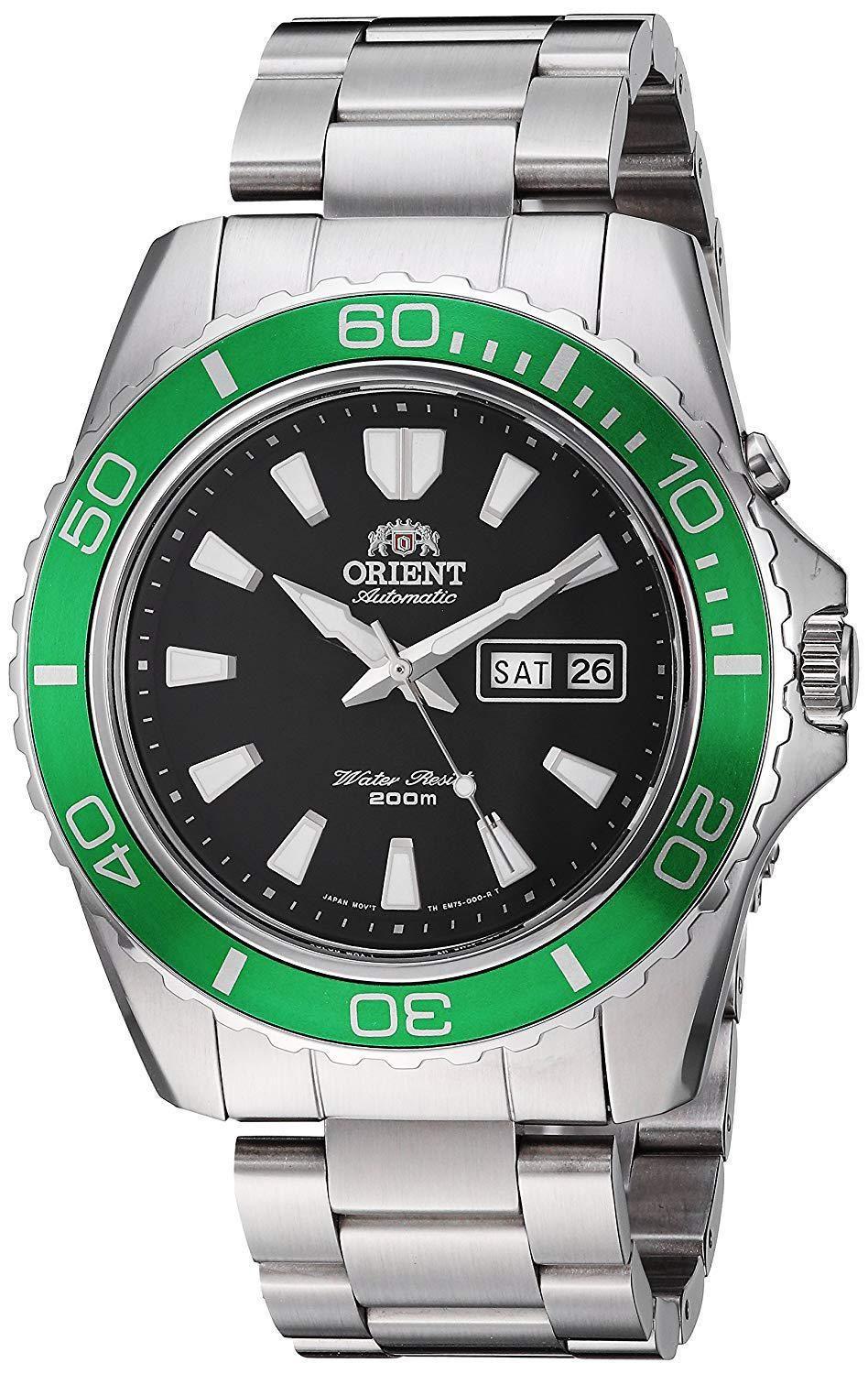 新到着 Xl 2 Mako Orient Relógio Automatic Relógio - Fem75003B9 時計